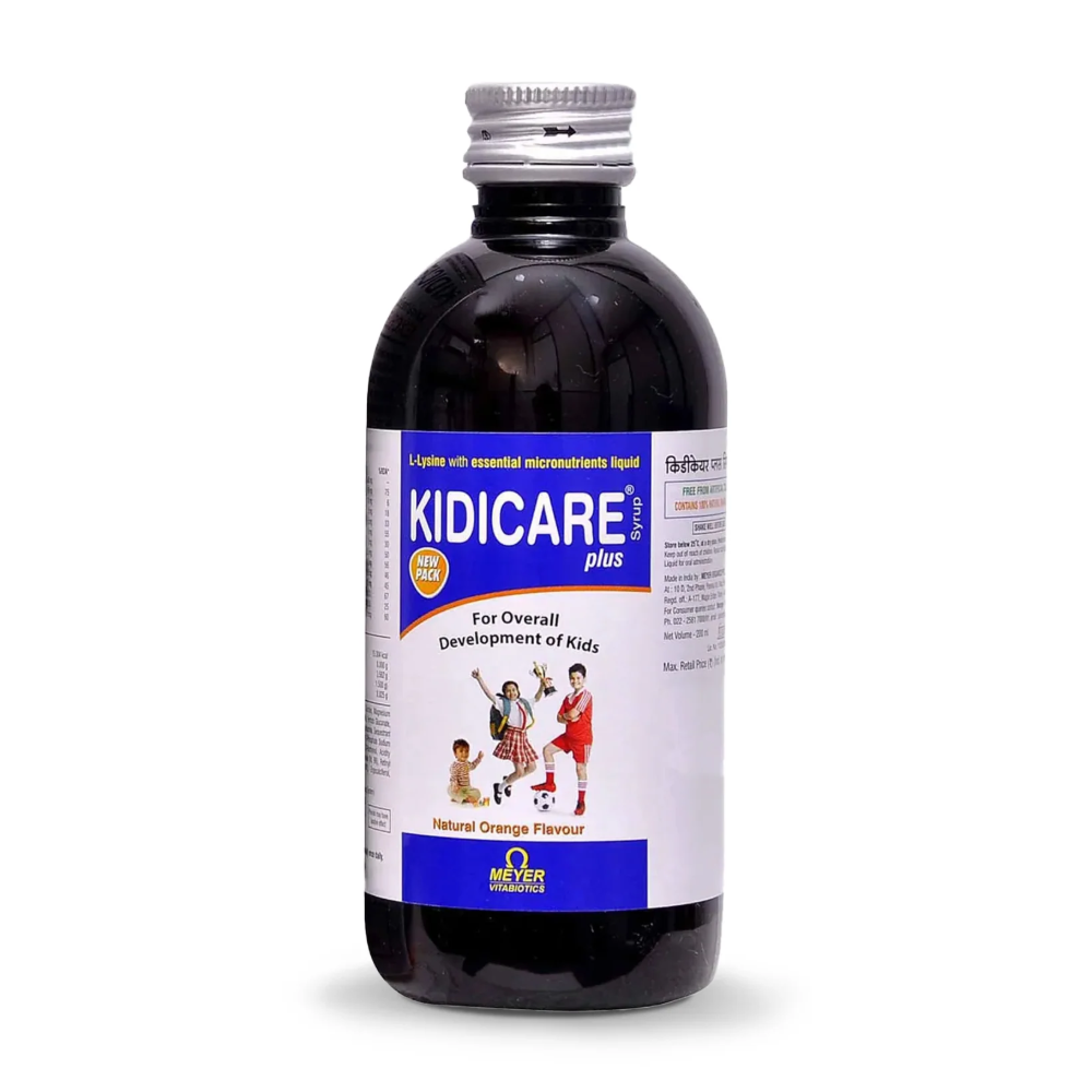 Kidicare Plus Syrup, 200Ml