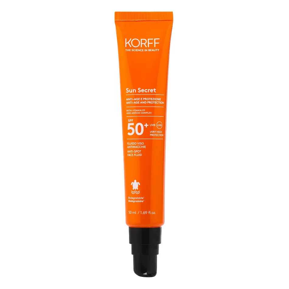 Korff Sun Secret Anti-Age & Anti-Spot Matte Face Fluid SPF50+ 50ml