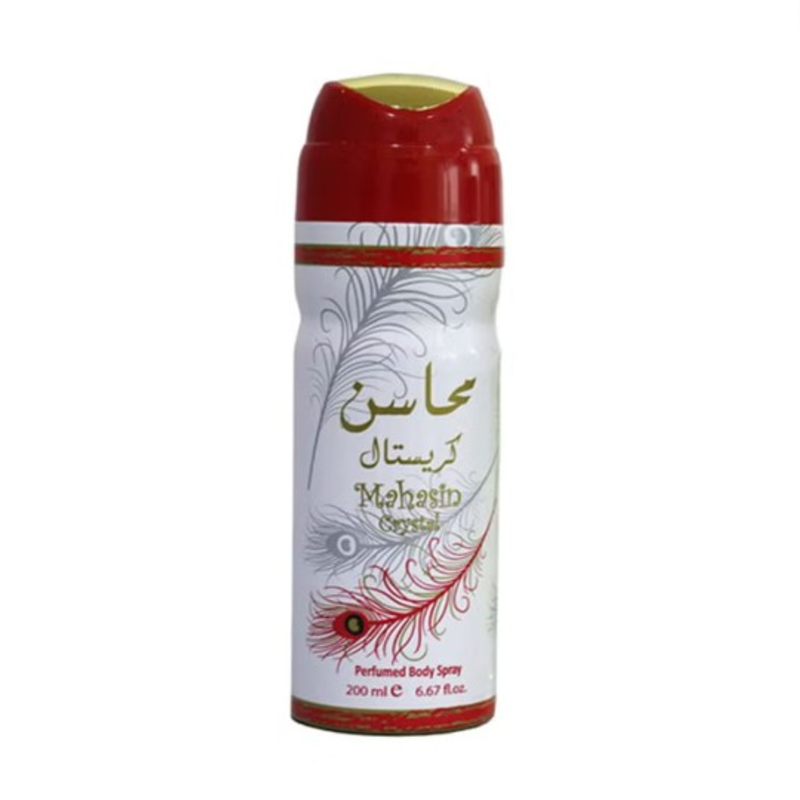 Mahasin Crystal Body Spray, 200ml
