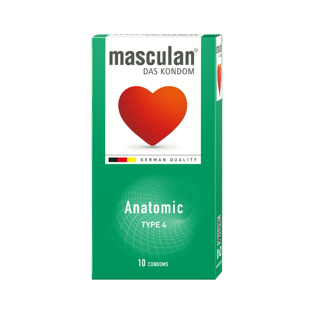 Masculan Type 4 Anatomic Sensitive Condoms – 10 Pack