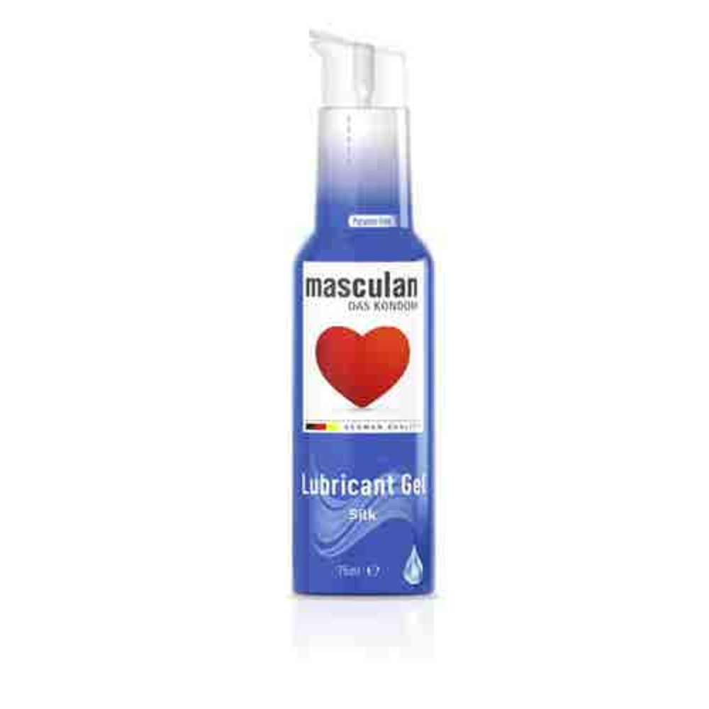 Masculan Silk Silky-Smooth Water-Based Lubricant Gel – 75ml