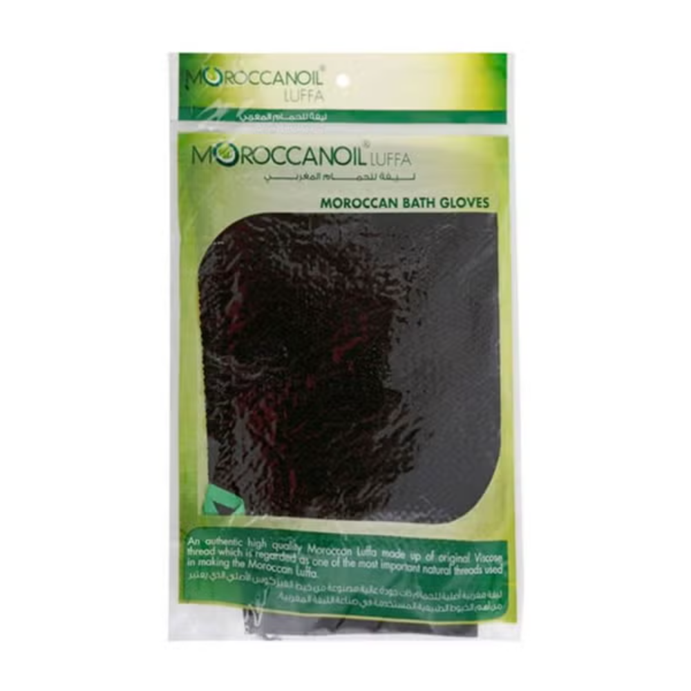 Moroccan Oil Bath Glove-Luffa