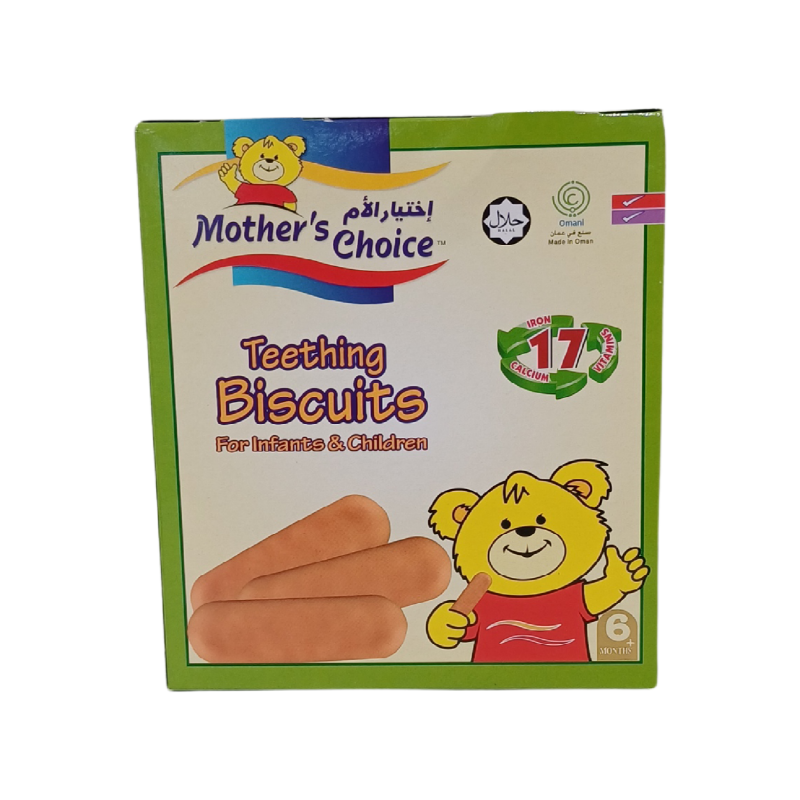 Mother's Choice Teething Biscuits, 180 G