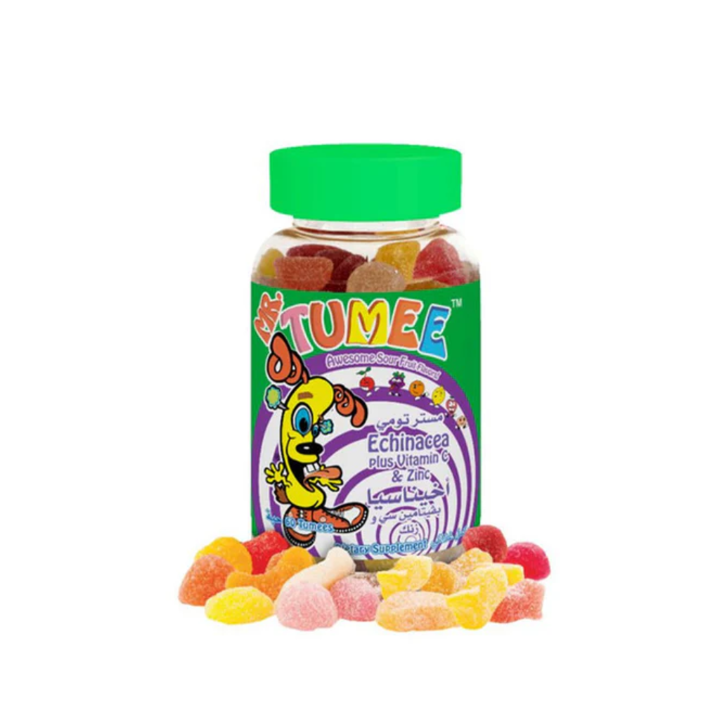 Mr.Tumee Echinacea Gummies 60 Pieces – Immune Support for Kids & Adults