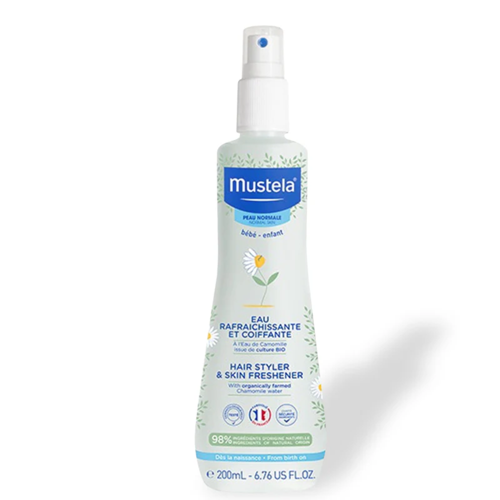 Mustela Hair Styler & Skin Refreshener, 6.76Oz