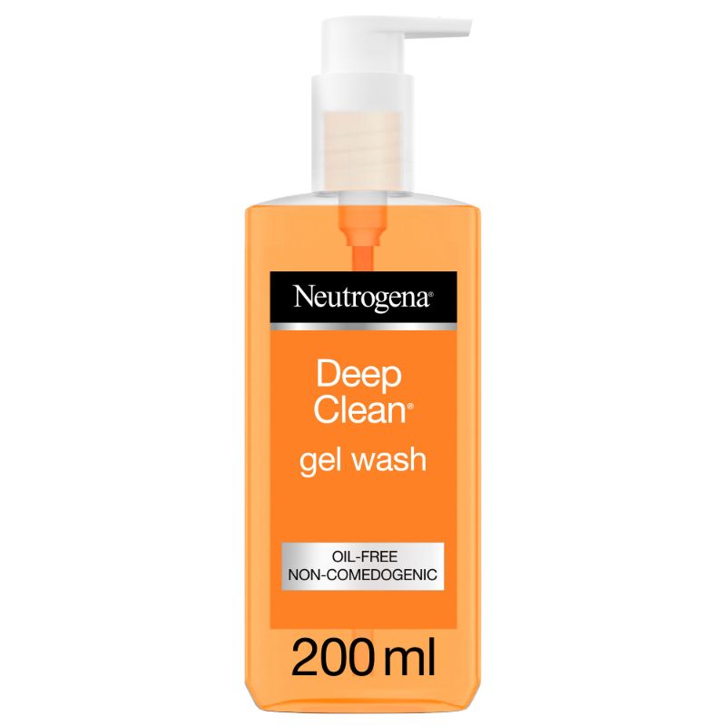 Neutrogena Deep Clean Face Wash Gel, 200Ml