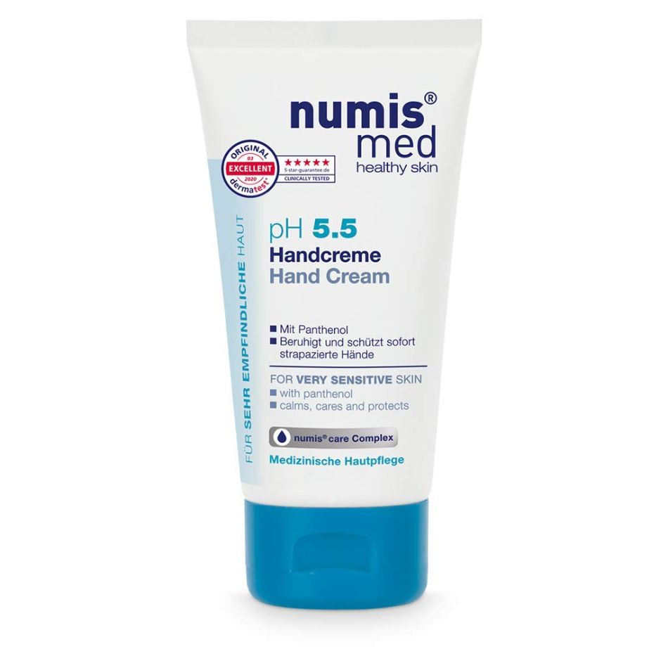 Numis Med pH 5.5 Hand Cream for Sensitive Skin 75ml