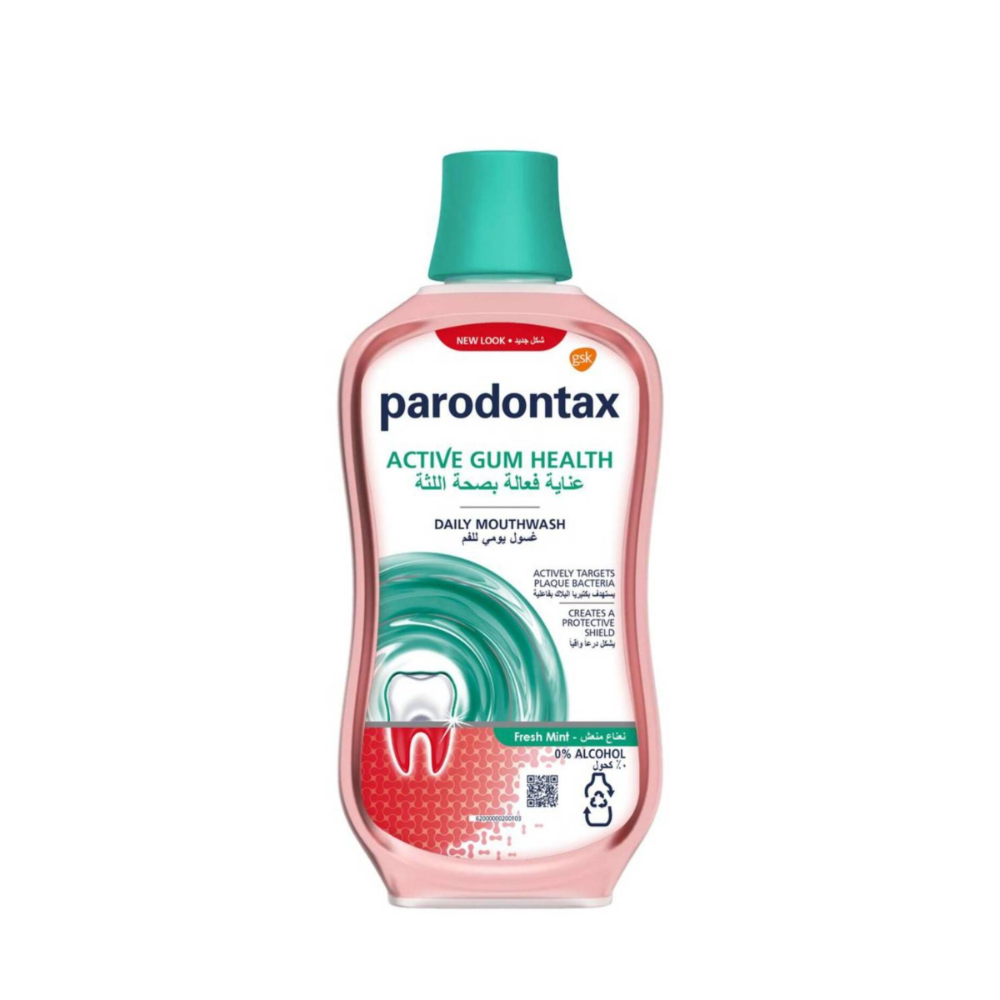 Parodontax Mouthwash Daily Gum Care Fresh & Minty 500Ml