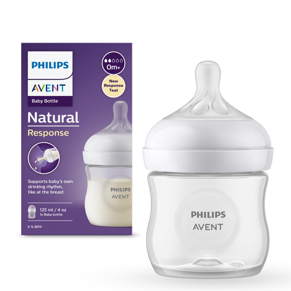 Philips Avent Natural Feeding Bottle 0 Months Plus 125Ml