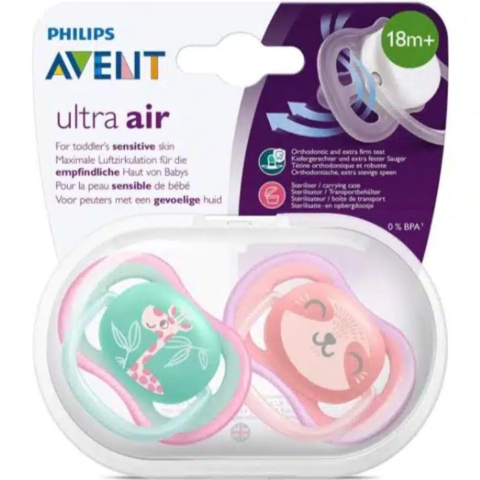 Philips Ultra Air Desco Soother 18m+ 2"s