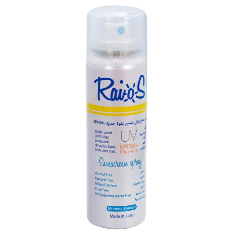 Raios Sunscreen Spray Mummy Shaboon 70 Ml