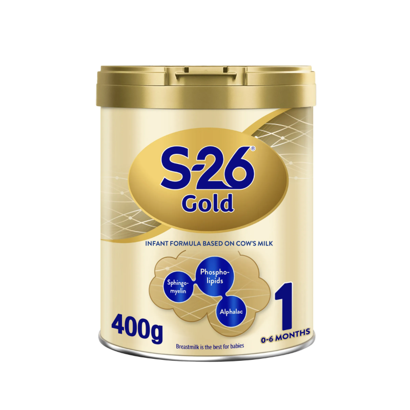 S-26 Gold Stage 1 Infant Formula From 0-6 Months, 400g