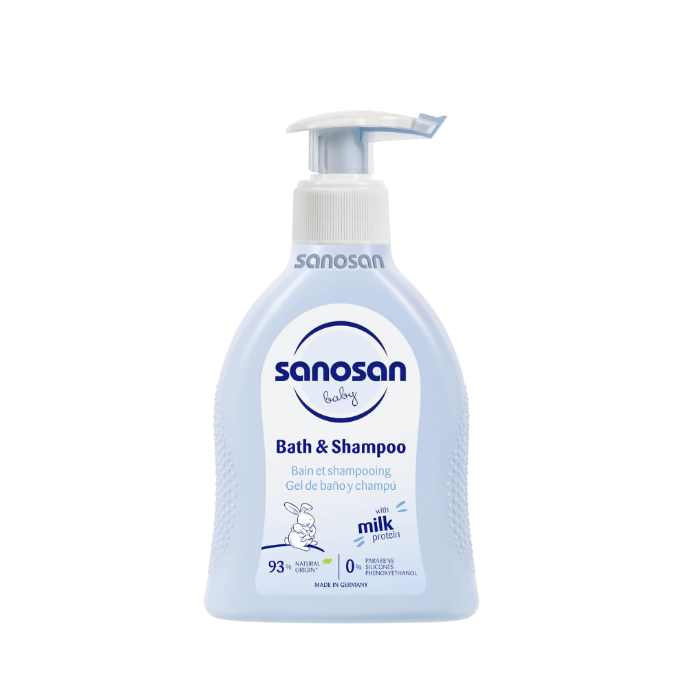 Sanosan Baby Bath & Shampoo Tears Free 200ml