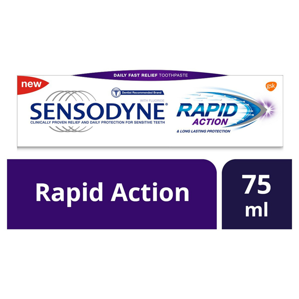 Sensodyne Rapid Action Toothpaste 75 Ml
