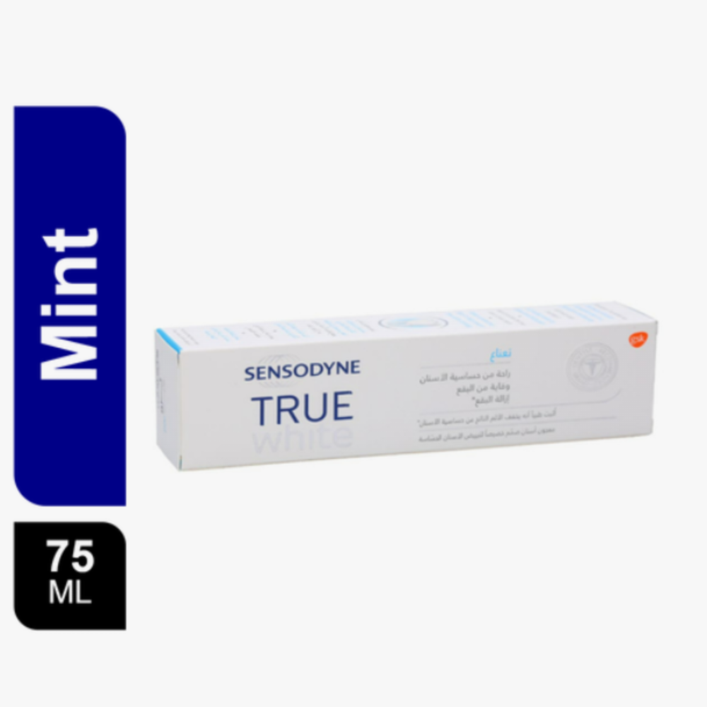 Sensodyne True White Mint Toothpaste 75 Ml