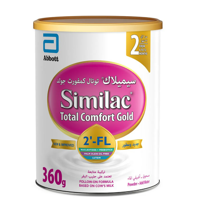Similac Total Comfort Follow-On Formula, Stage 2, 6-12 Months, 360G