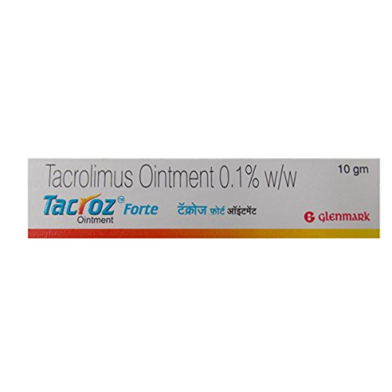 Tacroz Forte 0.1% Ointment, 10g