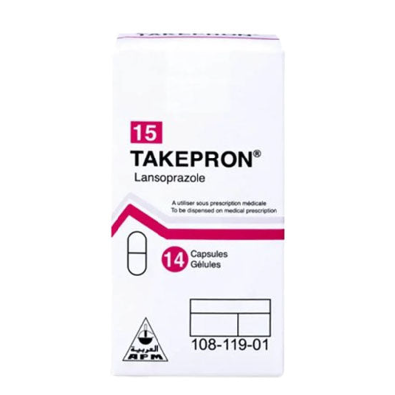 Takepron 15Mg Cap 14S
