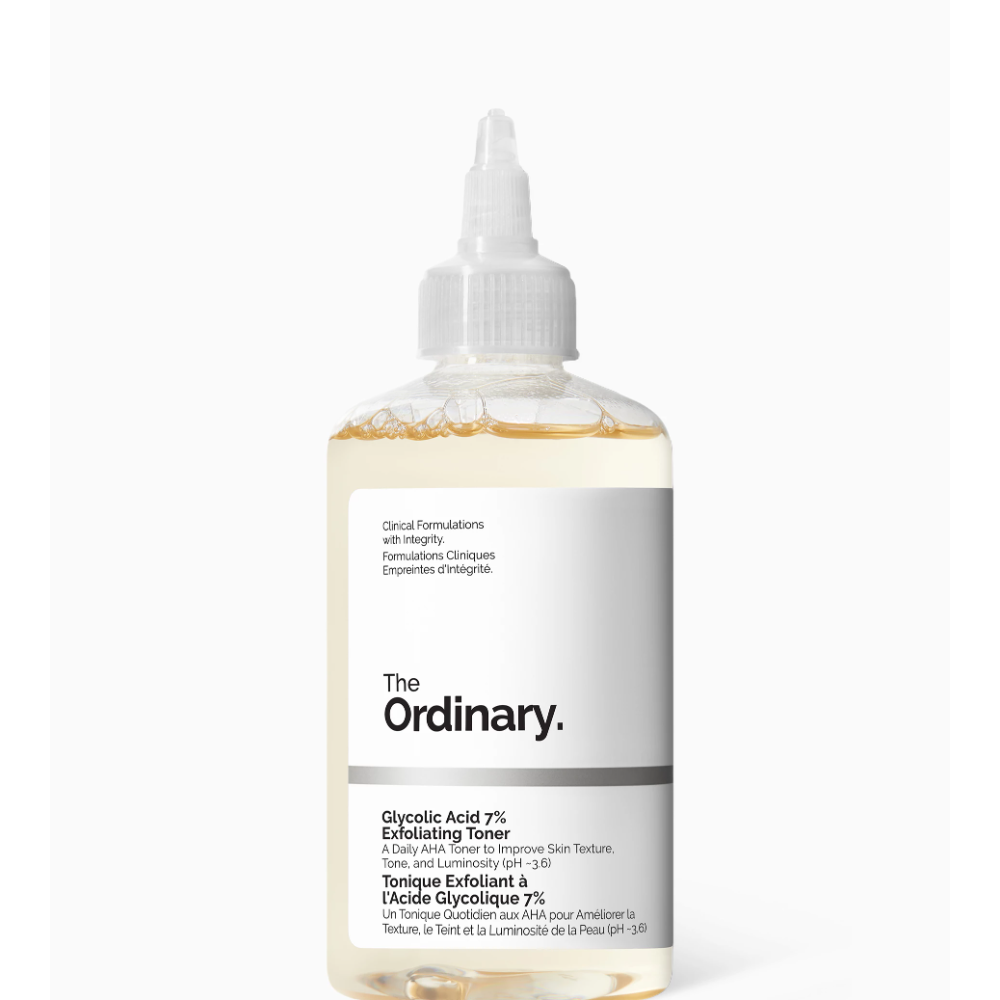 The Ordinary Glycolic Acid 7% Exfoliating Toning Solution, 240ml