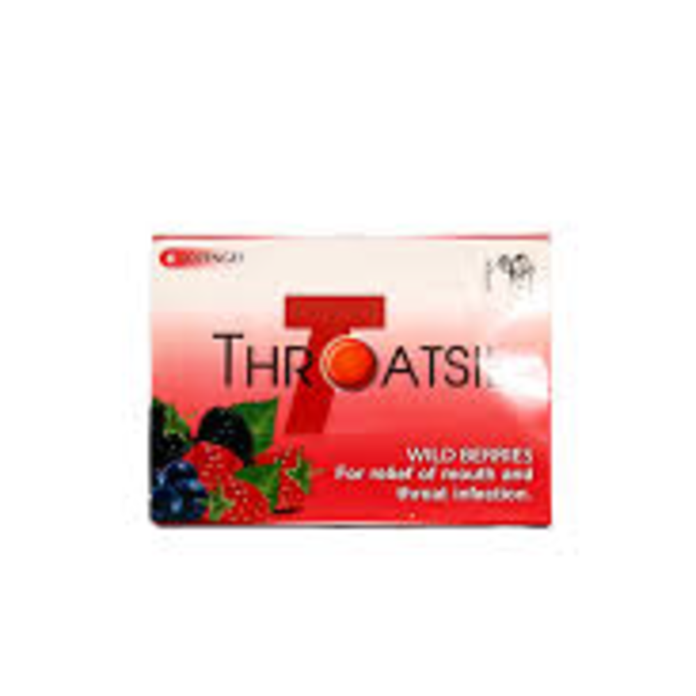 Throatsil Lozenges Wild Berries 24S