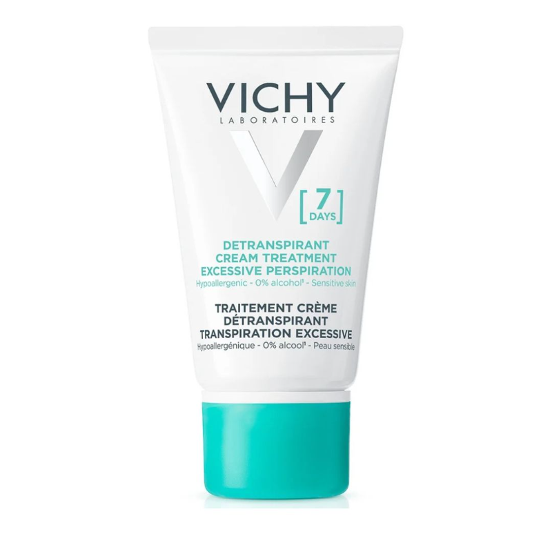 Vichy 7 Days Anti-Perspirant Deodorant Cream 30ml – Long-Lasting Sweat Protection