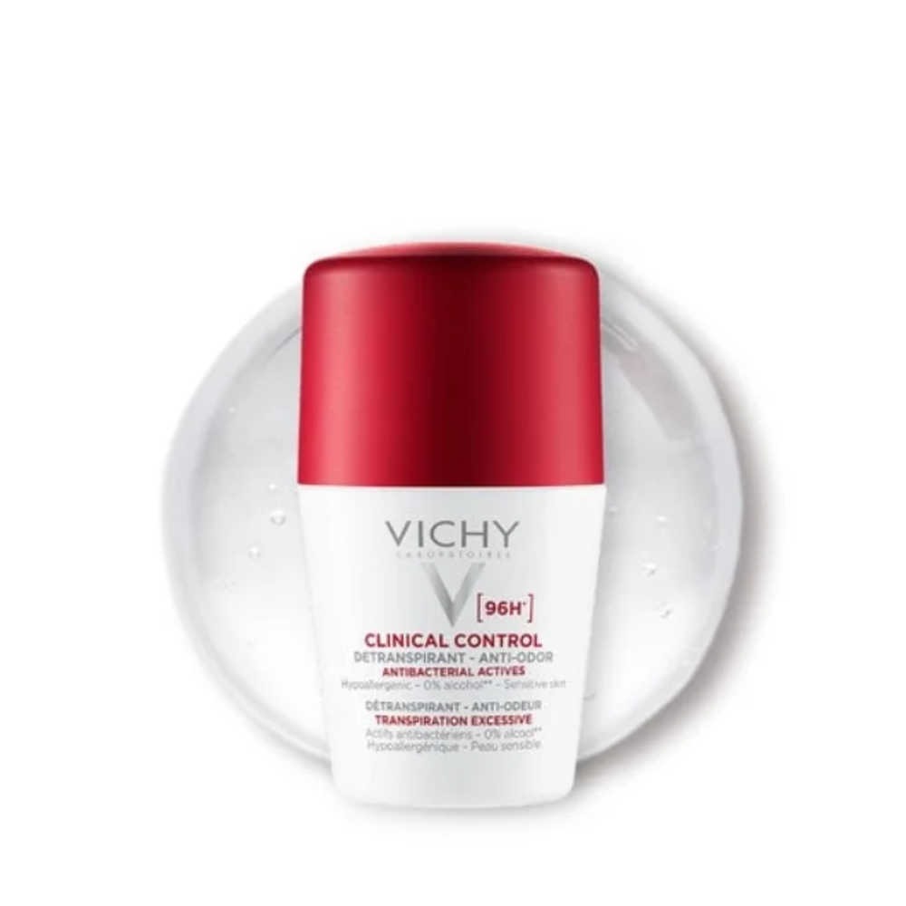 Vichy 96H Clinical Control Anti-Perspirant Deodorant Roll-On 50ml – For Women
