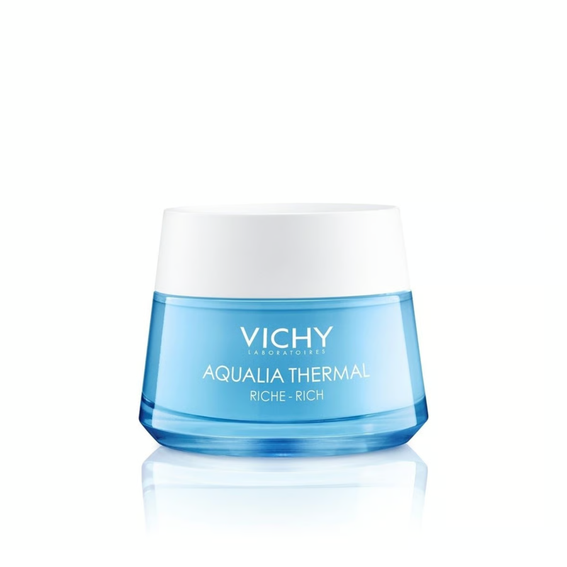 Vichy Aqualia Thermal Rich Moisturising Day Cream 50ml – Intense Hydration for Dry Skin
