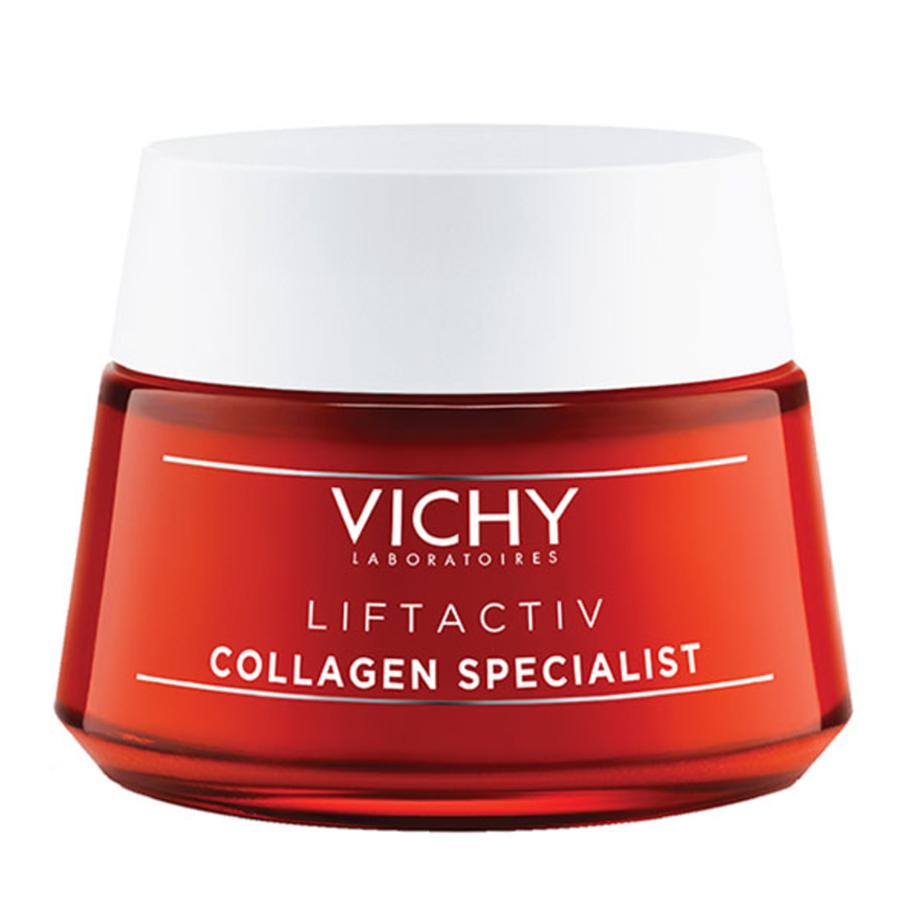 Vichy Liftactiv Collagen Specialist Day Cream Anti Aging Face Moisturizer, 50Ml