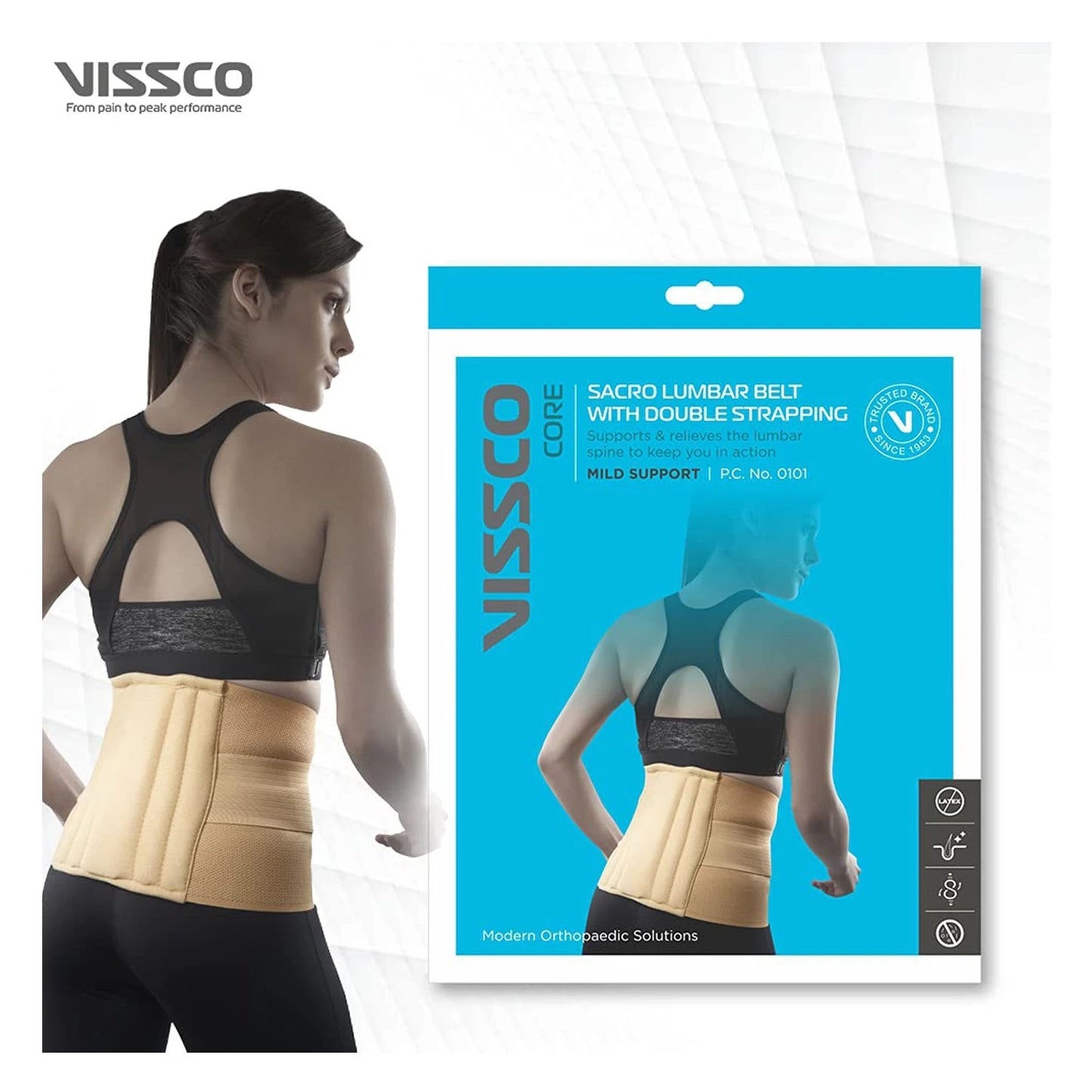 Vissco Core Sacrolumbar Belt-L(0101)