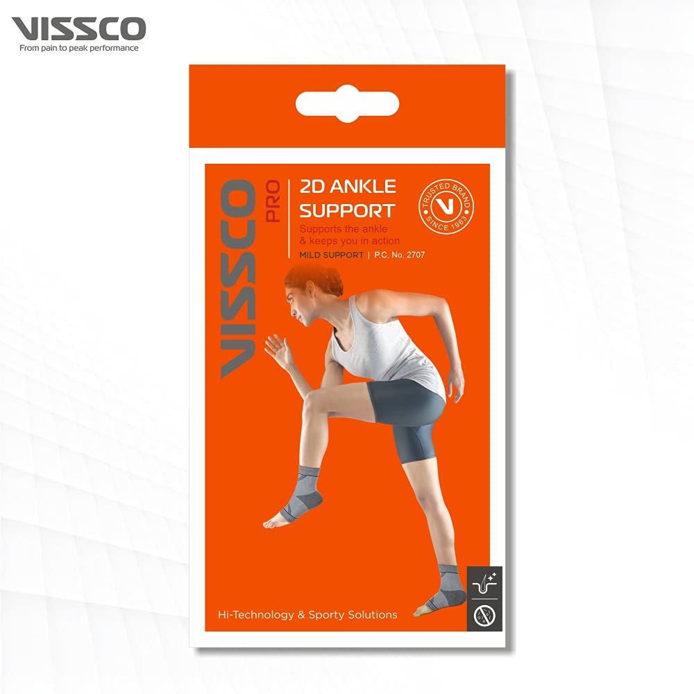 Vissco Pro Ankle Support Pair-S(2707)