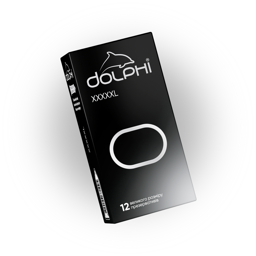 Dolphi XXXXXL Condoms 12 Pieces