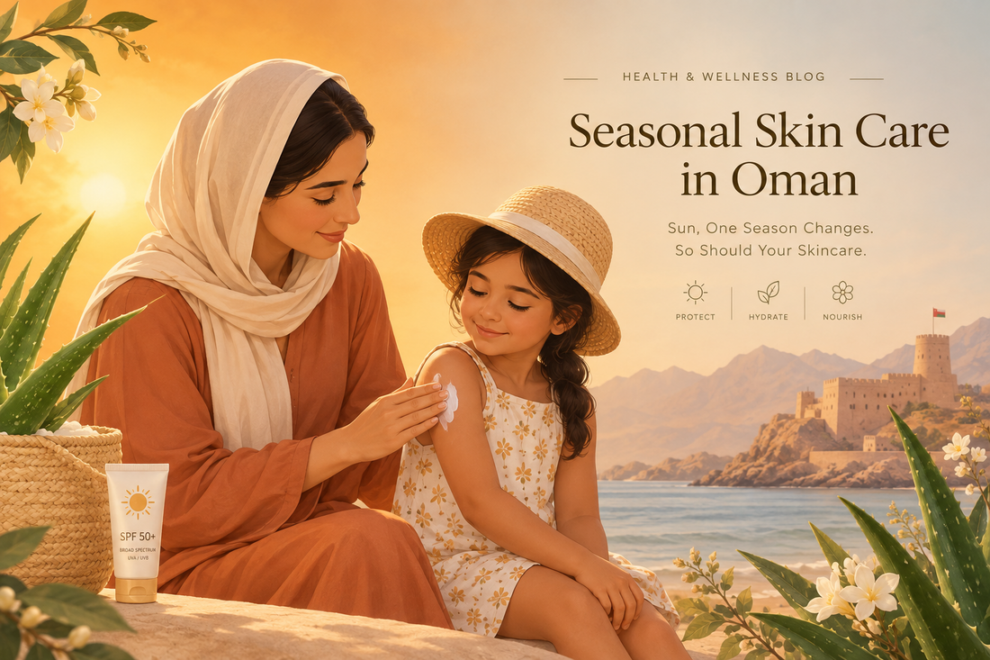 Oman’s Seasonal Change & Skin Health: Precautions for Kids and Adults