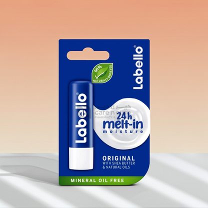 Labello Lip Balm Original with Shea Butter, 4.8g