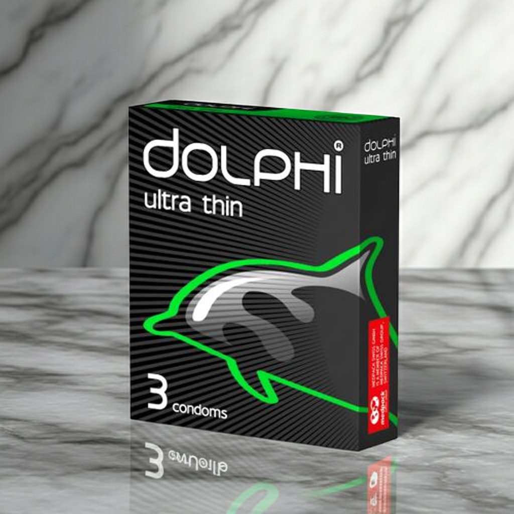 Dolphi Ultra Thin Condoms 3 Pieces