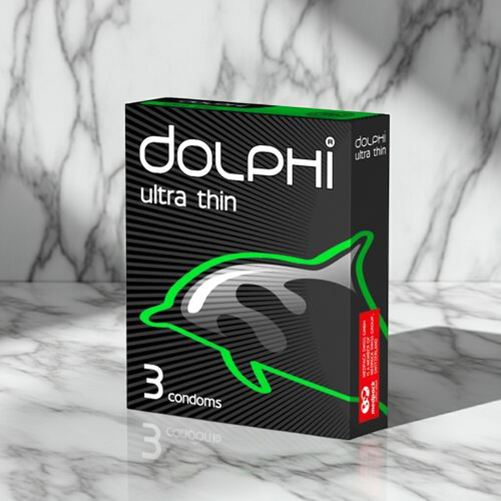 Dolphi Ultra Thin Condoms 3 Pieces
