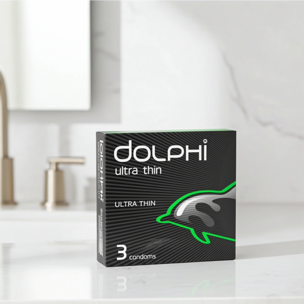 Dolphi Ultra Thin Condoms 3 Pieces
