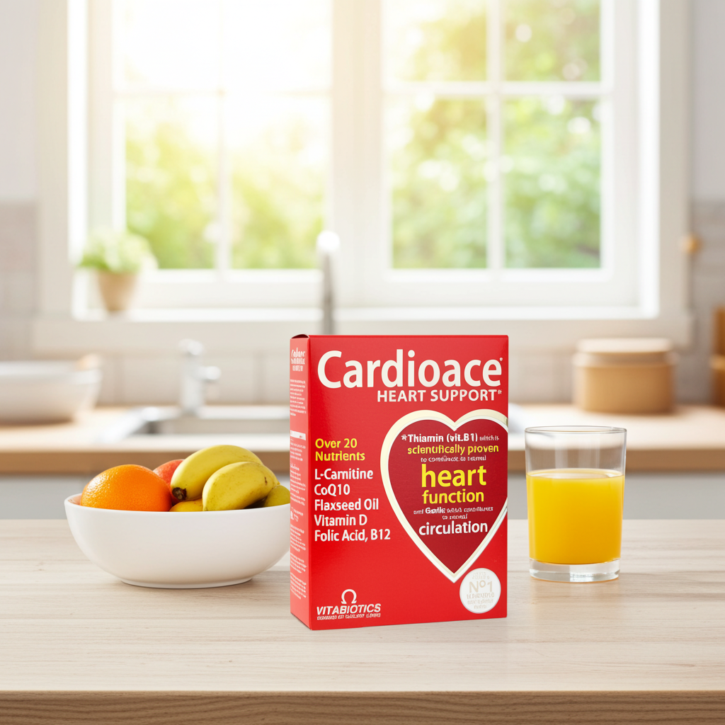 Vitabiotics Cardioace Original Heart Health Supplement – 30 Capsules
