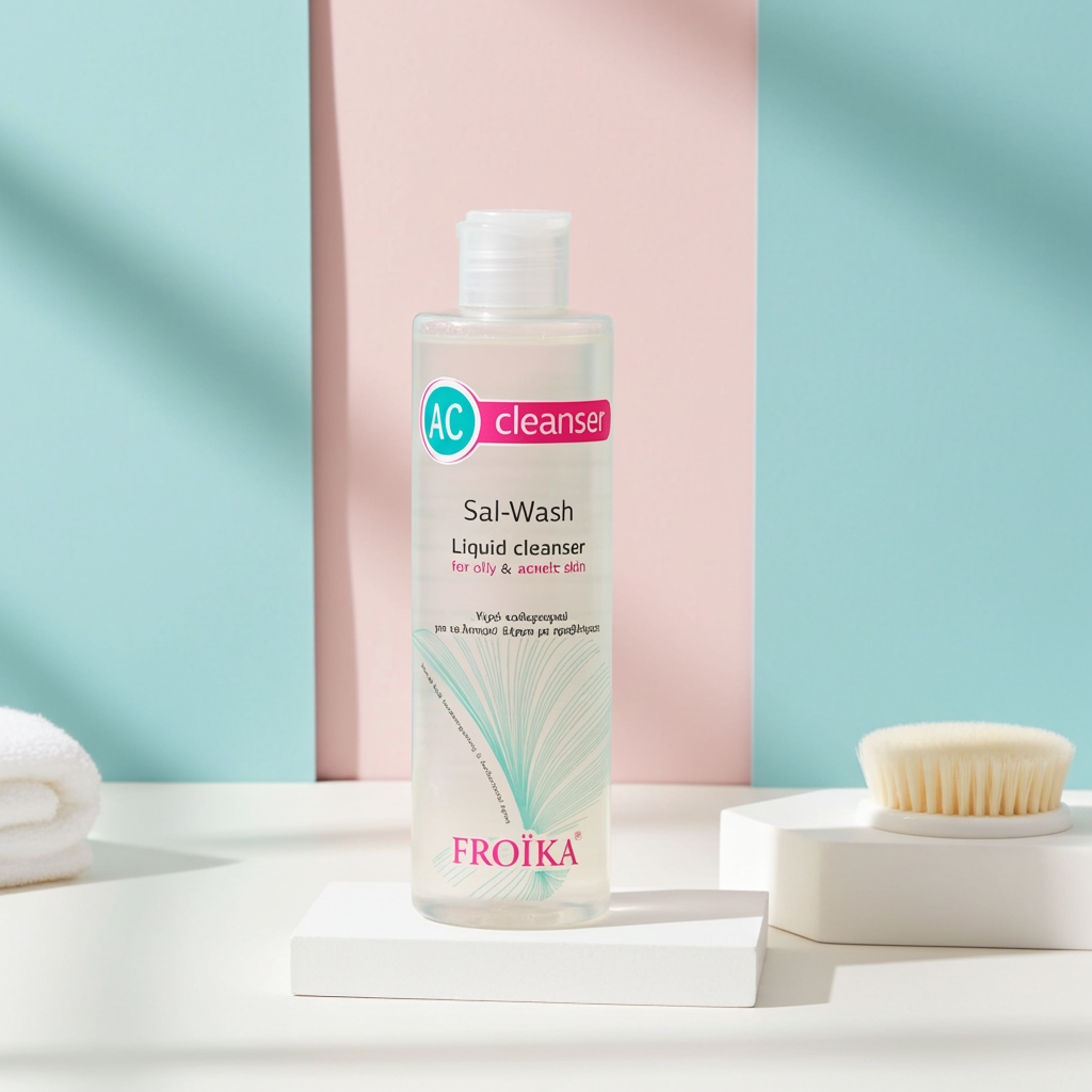 Froika AC Sal Wash 2% Salicylic Acid Liquid Cleanser for Oily & Acne-Prone Skin, 200ml