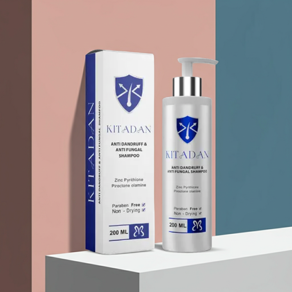 Kitadan Anti-Dandruff Shampoo for Flakes & Itchy Scalp, 200ml