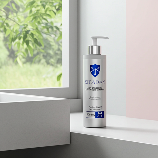 Kitadan Anti-Dandruff Shampoo for Flakes & Itchy Scalp, 200ml