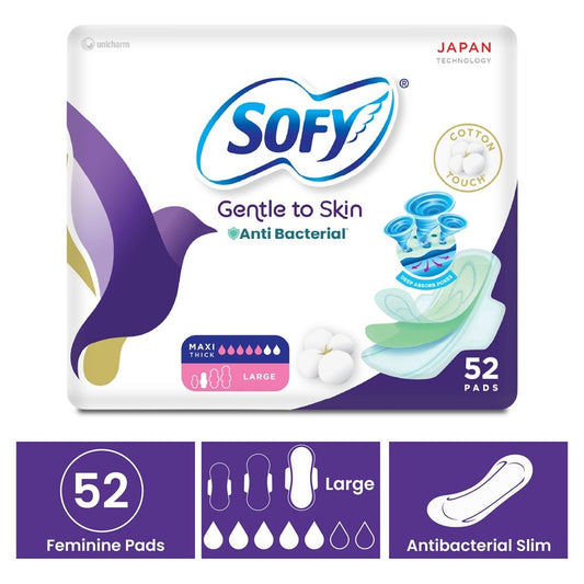 Sofy Healthy Skin AB Slim Large Wings 52s