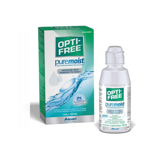 Opti-Free PureMoist Multi-Purpose Disinfecting Solution 120ml