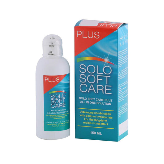 Solo Soft Care Plus Contact Lens Solution 150ml