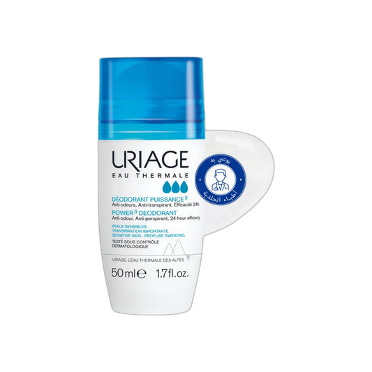 Uriage Deodorant Power 3 Roll-On 50ml