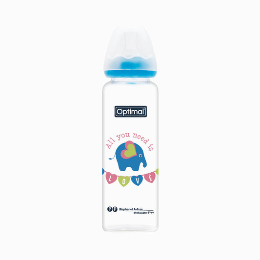 Optimal Glass Feeding Bottle 240ml