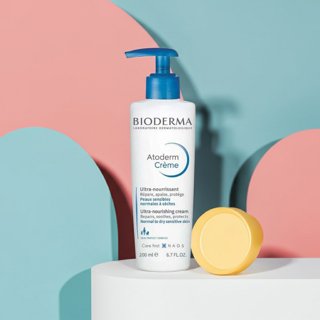 Bioderma Atoderm Creme Ultra Nourishing & Soothing Face & Body Cream 200ml
