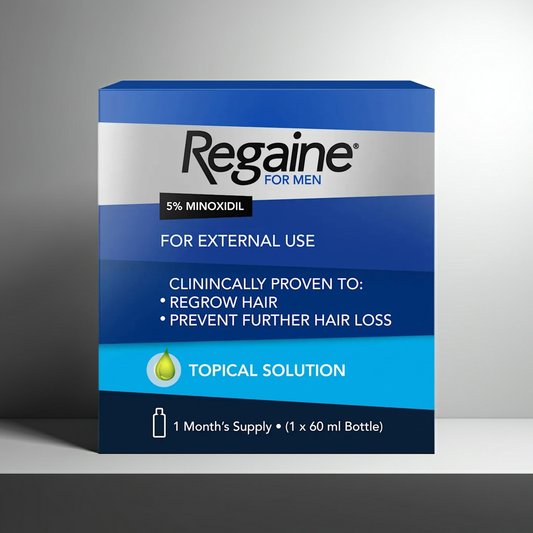 Regaine Topical Solution 5% Minoxidil For Men, 60ml