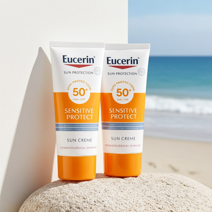 Eucerin Sensitive Protect Cream SPF50+ 50ml Offer Pack (1+1)