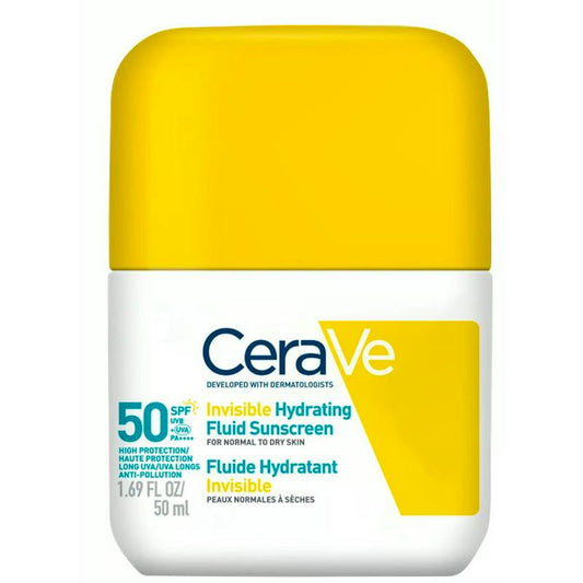CeraVe Invisible Hydrating Fluid Sunscreen SPF50+ 50ml