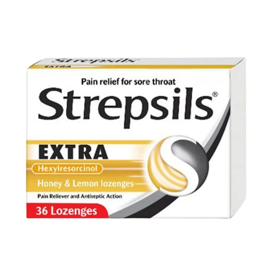 Strepsils Extra Honey&Lemon Lozenges 2x12's